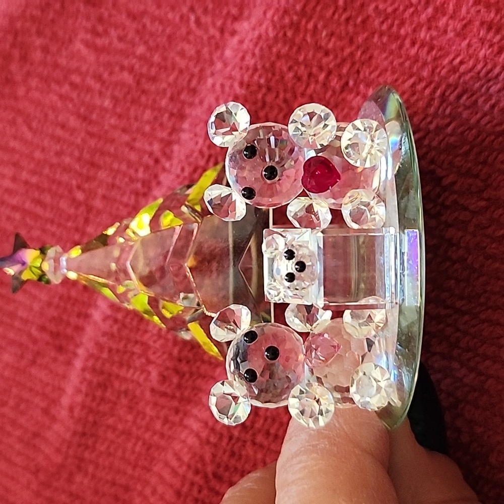 Crystal Christmas scene - Picture 3 of 7